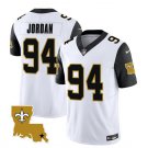 Men's Saints Cameron Jordan White 2023 FUSE 1987 Legacy Vapor Jersey