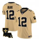 Men's Saints Chris Olave Gold 2023 F.U.S.E. 1987 Legacy Vapor Football Jersey