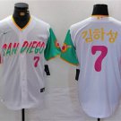Men's San Diego Padres ??? White City Connect Cool Base Stitched Baseball Jersey