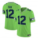 Men's Seahawks #12 Fan 2023 F.U.S.E. Green Limited Football Jersey