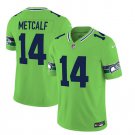Men's Seahawks DK Metcalf 2023 F.U.S.E. Green Football Jersey