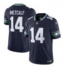 Men's Seahawks DK Metcalf 2023 F.U.S.E. Navy Football Jersey