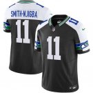 Men's Seattle Seahawks Jaxon Smith-Njigba Black F.U.S.E. Vapor Throwback Jersey