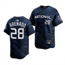 Mens St. Louis Cardinals Nolan Arenado National League 2023 All-Star Jersey Navy