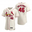 Mens St. Louis Cardinals Paul Goldschmidt Flex Baseball Jersey Cream
