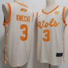 Mens Tennessee Volunteers Dalton Knecht White Retro Classic Basketball Jersey