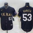 Men's Texas Rangers Adolis Garcia Black Gold Cool Baseball Jersey