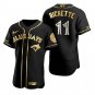 Mens Toronto Blue Jays Bo Bichette Black Golden Edition Stitched Jersey