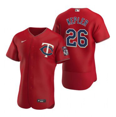 Mens Twins Max Kepler flex baseball jersey red