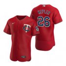 Mens Twins Max Kepler flex baseball jersey red