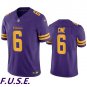 Men's Vikings Lewis Cine Purple 2023 F.U.S.E. Vapor Throwback Stitched Jersey