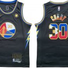 Men's Warriors Stephen Curry Mexico Basketball Jersey Stitched Black 2024
