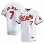 Mens Youth Baltimore Orioles Jackson Holliday Home White Baseball Jersey