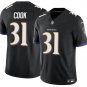 Men's Youth Baltimore Ravens Dalvin Cook Black 2024 F.U.S.E. Vapor Limited Jersey