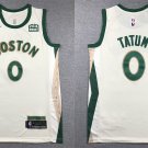 Men's Youth Celtics Jayson Tatum Basketball Jersey White 2024 City Edition