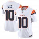 Men's Youth Denver Broncos Bo Nix White 2024 Draft F.U.S.E. Football Jersey