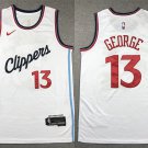 Mens Youth Los Angeles Clippers Paul George 2024-25 Association Edition Basketball Jersey White
