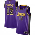 Men's Youth Los Angeles Lakers Max Christie Purple 2024 Statement Edition Jersey