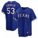 Men's Youth Texas Rangers Adolis Garcia Royal Cool Base Stitched Baseball Jersey