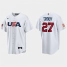 Mens Youth USA Mike Trout 2023 World Baseball Classic Replica Jersey White