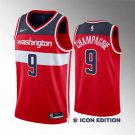 Men's youth Washington Wizards Justin Champagnie Red Icon Edition Stitched Jersey