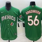 Mexico Rays Randy Arozarena 2023 Green World Classic Jersey
