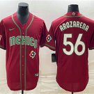 Mexico Rays Randy Arozarena 2023 Red World Classic Jersey