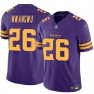 Minnesota Vikings Kene Nwangwu Purple 2023 F.U.S.E. Color Rush Jersey