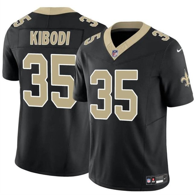 New Orleans Saints Jacob Kibodi Black F.U.S.E Vapor Limited Jersey