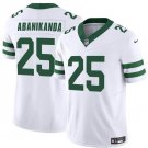 New York Jets Israel Abanikanda 2023 F.U.S.E. White Throwback Vapor Jersey