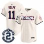 New York Yankees Anthony Volpe Cream The Bronx Graffiti V2 Baseball Jersey