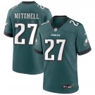 Philadelphia Eagles Quinyon Mitchell Kelly Green Limited Football Stitched Game Jersey