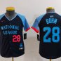 Phillies Alec Bohm National League Navy 2024 All-Star Game Jersey