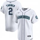 Seattle Mariners Justin Turner White Stitched Baseball Jersey
