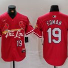St Louis Cardinals Tommy Edman Red 2024 City Connect Stitched Jersey