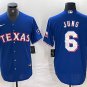 Texas Rangers Josh Jung Cool Stitched Baseball Jersey Royal