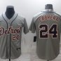Tigers Miguel Cabrera Cool Base Jersey gray