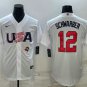 USA Baseball Kyle Schwarber 2023 White World Baseball Classic Jersey
