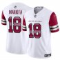 Washington Commanders Marcus Mariota White 2024 F.U.S.E. Vapor Limited Football Jersey
