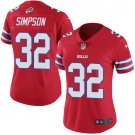Women's #32 O. J. Simpson Buffalo Bills Color Rush Limited Red Jersey