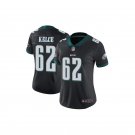 Women's #62 Jason Kelce Philadelphia Eagles Color Rush Limited Black Jersey