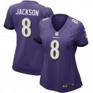 Women's Lamar Jackson Purple Baltimore Ravens Game Player Jersey