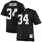 Men's Mitchell & Ness Bo Jackson Black Las Vegas 1988 Retired Player Replica Jersey