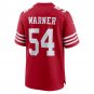 Men's and Youth Fred Warner Scarlet San Francisco 49ers Player Game Jersey