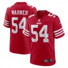 Men's and Youth Fred Warner Scarlet San Francisco 49ers Player Game Jersey