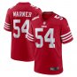 Men's and Youth Fred Warner Scarlet San Francisco 49ers Player Game Jersey