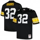 Mitchell & Ness Franco Harris Black Pittsburgh Steelers Big & Tall 1976 Legacy Retired Player Jersey