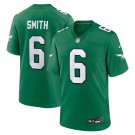 Men's and Youth DeVonta Smith Kelly Green Philadelphia Eagles Alternate Game Player Jersey