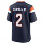 Men's and Youth Patrick Surtain II Navy Denver Broncos Alternate Game Jersey