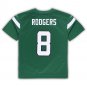 Men's and Youth Aaron Rodgers Gotham Green New York Jets Game Jersey